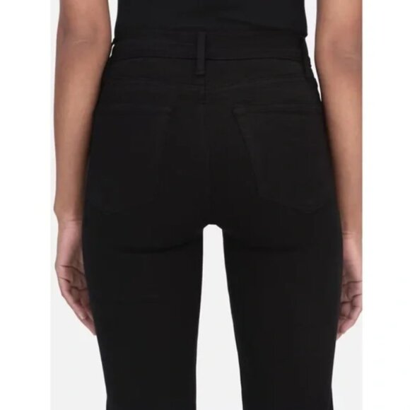 New Frame Denim Le High Straight Leg Jeans in Film Noir size 24 - Picture 2 of 16